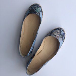 J. Crew Flower Italian Espadrille Flats, Size 6